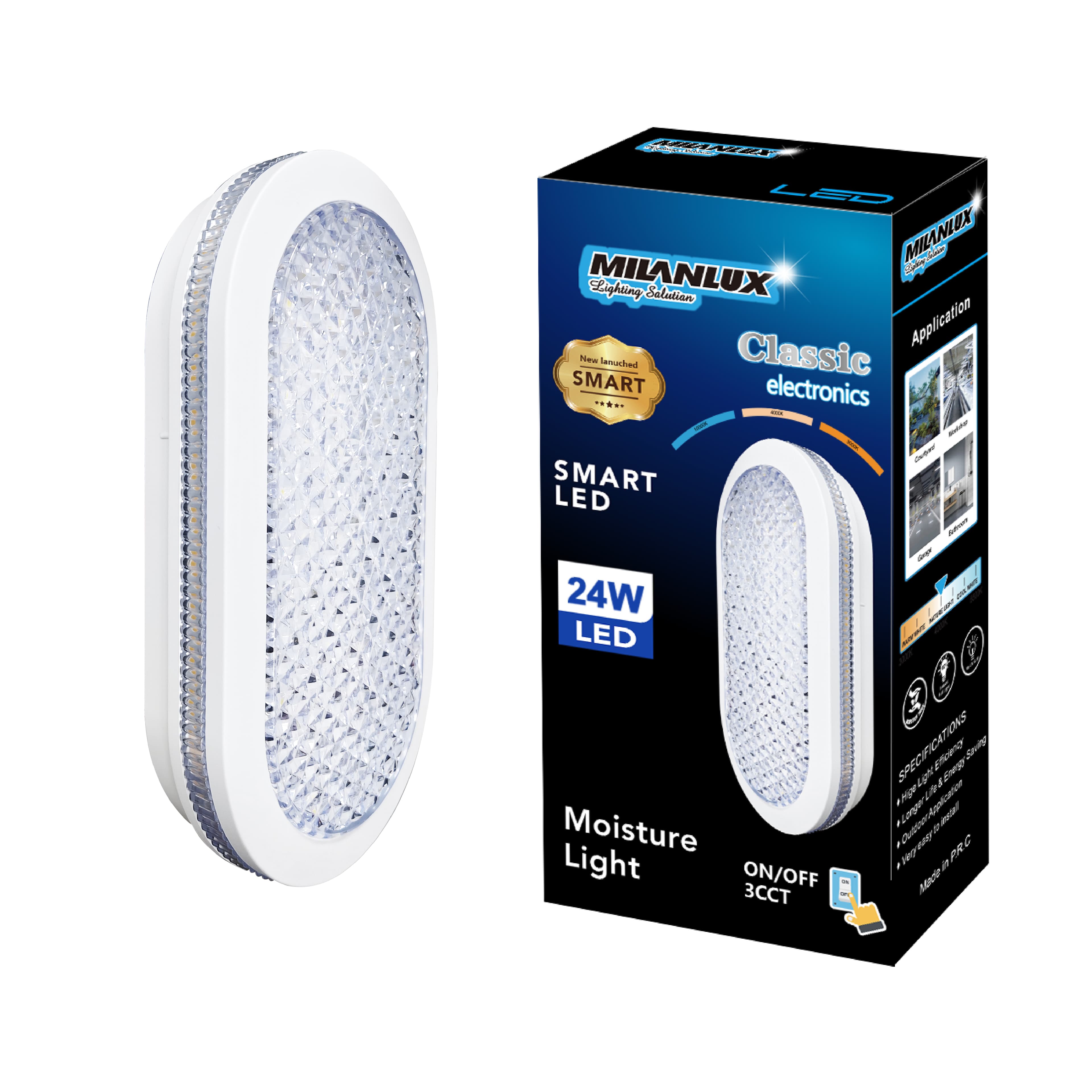 LED bulkhead Lamp KNSTAR Diamond-Oval Series