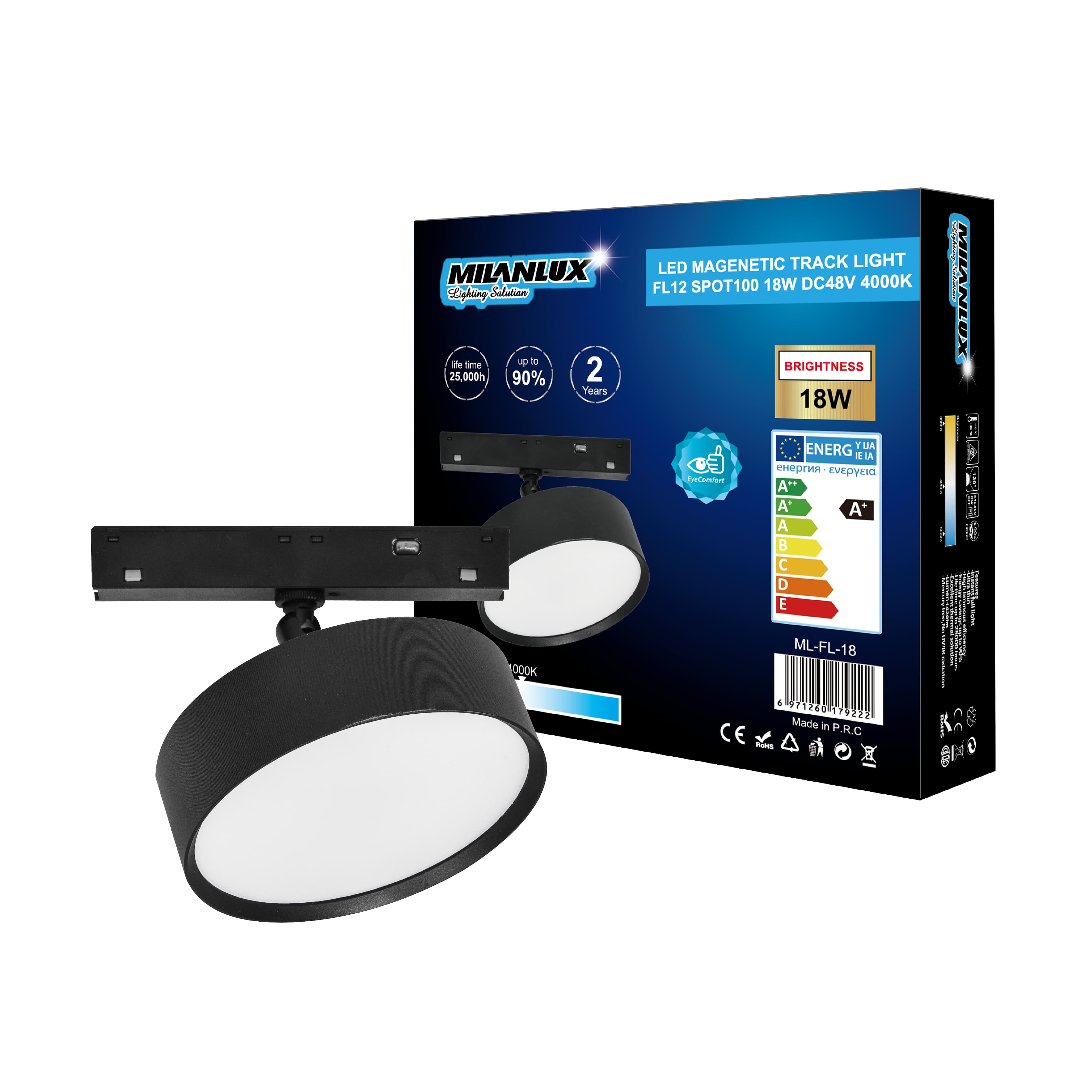 LED MAGNETIC TRACK LIGHT DC48V